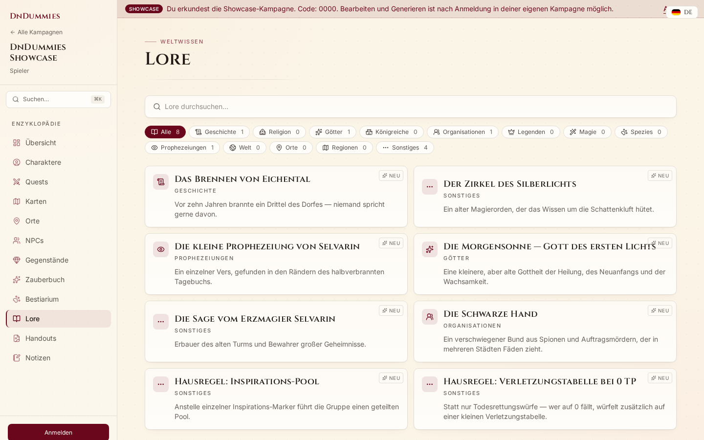 Lore